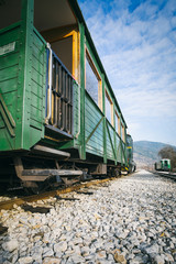 Old railway carriage