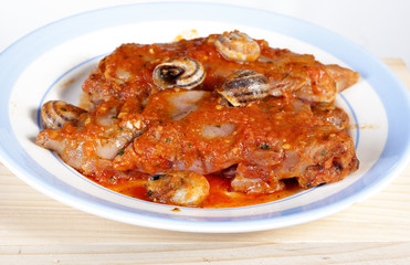 pig feet typical of Spain