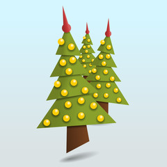 christbaum dreiecke III