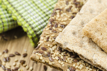 Knusprige Knäckebröte