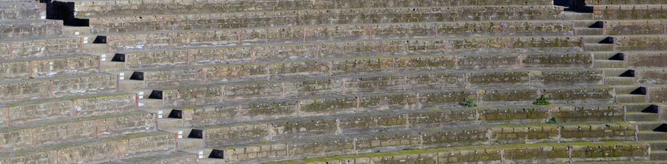 Амфитеатр Помпеи, древнеримский город, всемирное наследие ЮНЕСКО