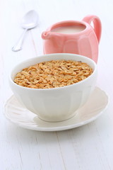 Delicious and healthy granola cereal