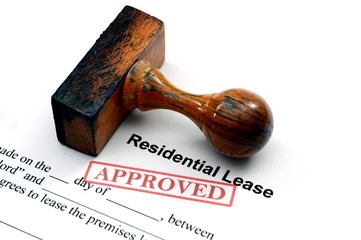 Residential lease - approved
