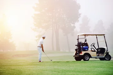 Fototapete Golf Golf Annäherungsschlag