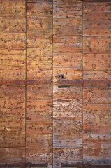détail de vieille porte en bois