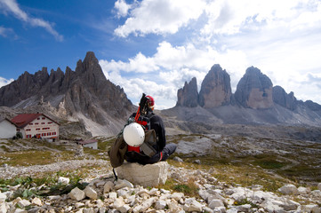 Paternkofel und Drei Zinnen - Dolomiten - Alpen