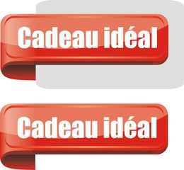 étiquette cadeau idéal