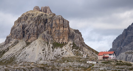 Dreizinnenh&uuml;tte und Toblinger Knoten - Dolomiten