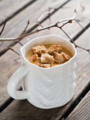 vegetable cream soup