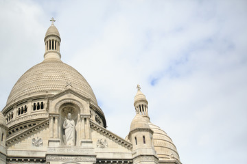 Sacre Coeur basilica, Basilica of the Sacred Heart, Paris.