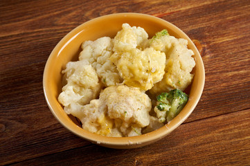 Vegetable Cauliflower gratin