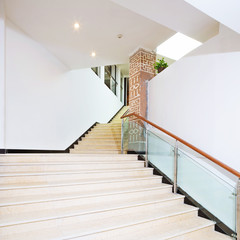 staircase of hotel