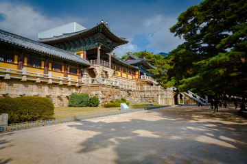 Bulguksa temple in South Korea