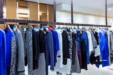 Fashion clothing rack display