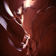 Upper Antelope Canyon in Page, Arizona, United States