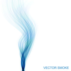 Abstract Smoke. Vector illustration.