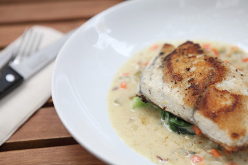 sea bass fillet
