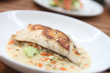 sea bass fillet
