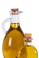 bottle of extra virgin olive oil bottled