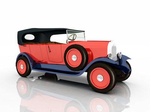 Französisches Automobil aus den 1920er Jahren