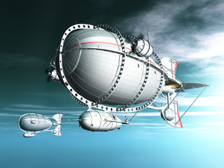Fantasy Airships © Michael Rosskothen