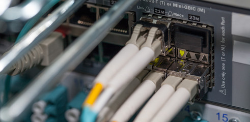 IT Lichtwellen Server Cloud Internet