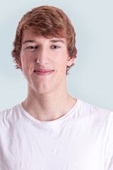 Young man in shirt