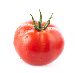 Tomato isolated on white