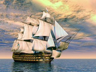 Obraz premium HMS Victory