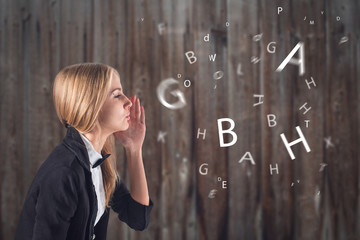 Foreign Language. Concept - learning, speaking, travel