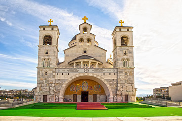 Christ's Resurrection church, Podgorica, Montenegro