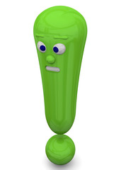 EXCLAMATION POINT - 3D