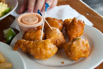 Fritos de caracola