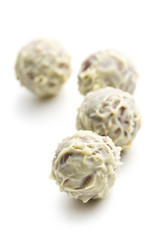 white chocolate truffles