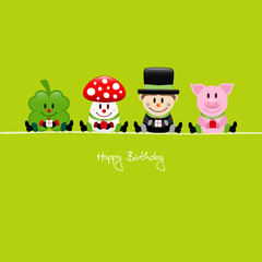 Cloverleaf, Fly Agaric, Chimney Sweeper & Pig Gifts