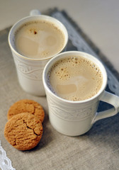 Aromatic morning coffee