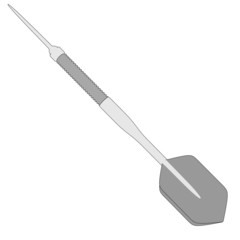 cartoon image of dart - for game