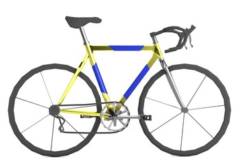 Fototapeta na wymiar realistic 3d render of bike