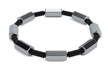 realistic 3d render of bracelet