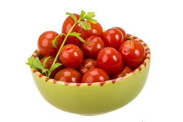 Marinated cherry tomato