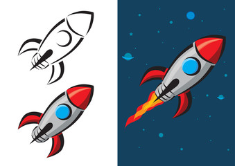 Rocket Vector Illustration