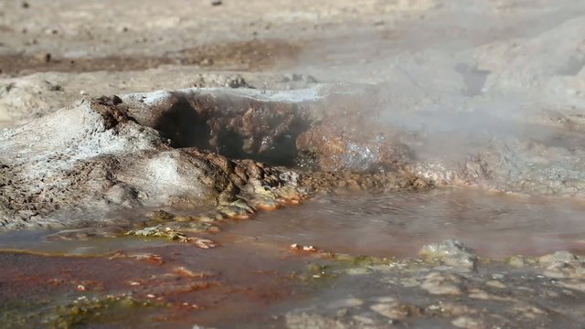 Geysir in El Tatio in Chile