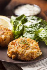 Organic Homemade Crab Cakes