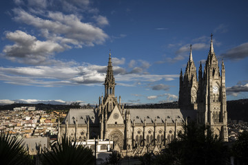 Fototapeta premium cattedrale di quito