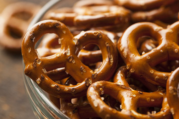 Organic Brown Mini Pretzels with Salt