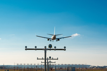 Approaching the airport