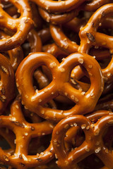 Organic Brown Mini Pretzels with Salt