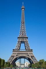 Fototapeta na wymiar Eiffel tower, Paris.