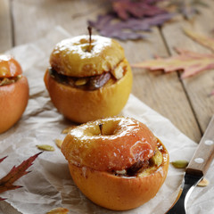 Homemade oven baked apples