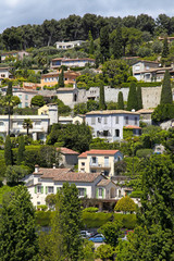 Fototapeta premium village Saint-Paul-de-Vence , Provence, South France. Vertical i